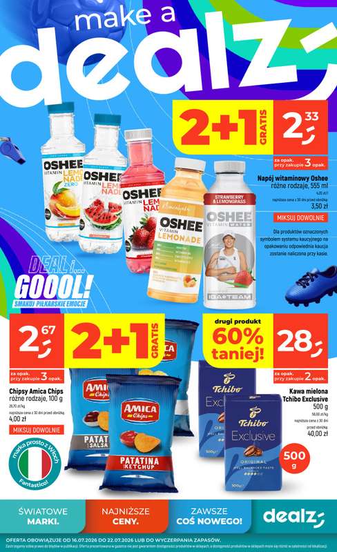 Dealz - gazetka promocyjna Make a Dealz!  do środy 22.07