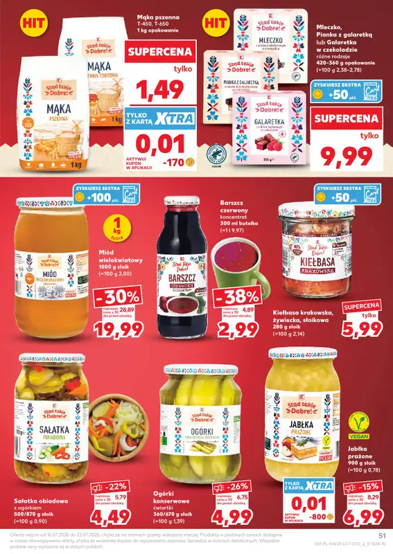 Kaufland - gazetka promocyjna Gazetka Tygodnia od czwartku 16.07 do środy 22.07 - strona 51