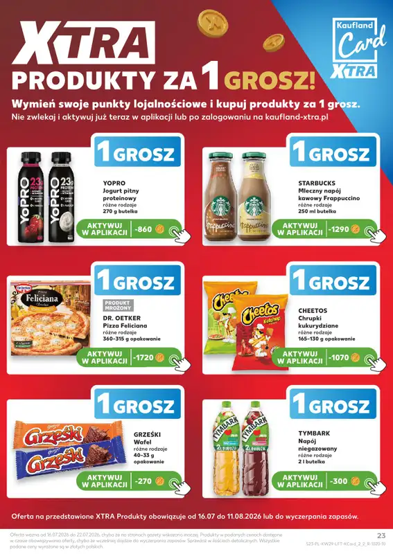 Kaufland - gazetka promocyjna Gazetka Tygodnia od czwartku 16.07 do środy 22.07 - strona 23