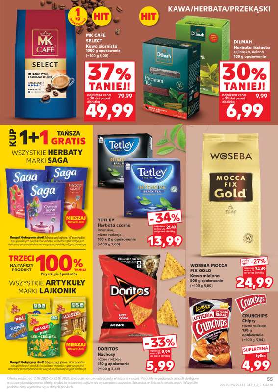 Kaufland - gazetka promocyjna Gazetka Tygodnia od czwartku 16.07 do środy 22.07 - strona 55
