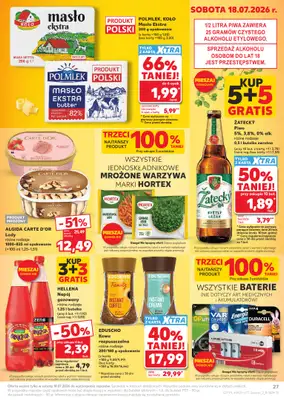 Kaufland - gazetka promocyjna Gazetka Tygodnia od czwartku 16.07 do środy 22.07 - strona 27