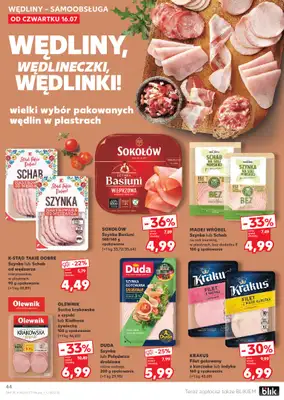 Kaufland - gazetka promocyjna Gazetka Tygodnia od czwartku 16.07 do środy 22.07 - strona 44