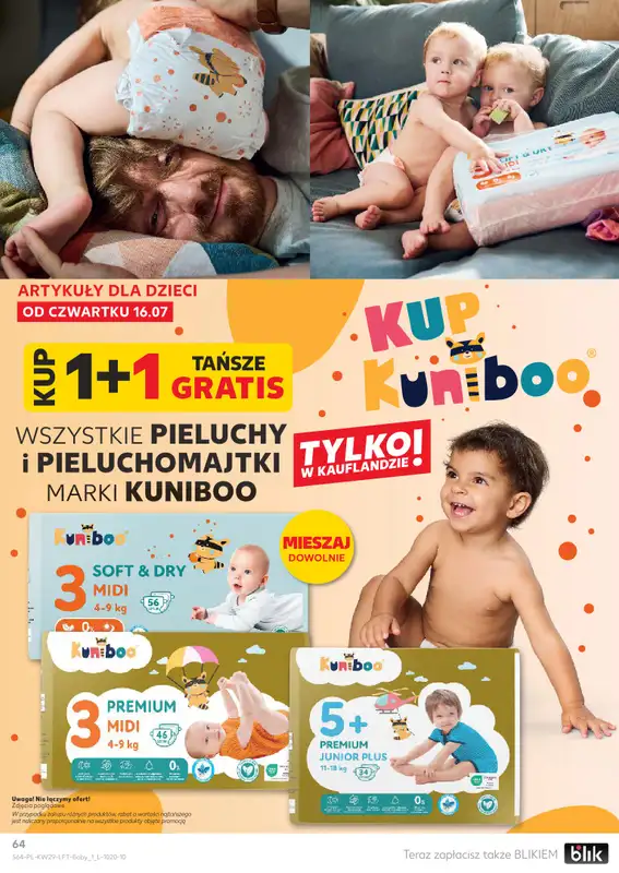 Kaufland - gazetka promocyjna Gazetka Tygodnia od czwartku 16.07 do środy 22.07 - strona 64