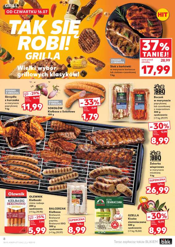 Kaufland - gazetka promocyjna Gazetka Tygodnia od czwartku 16.07 do środy 22.07 - strona 8