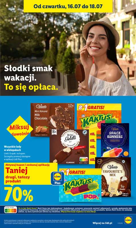 Lidl - gazetka promocyjna Oferta od czwartku od czwartku 16.07 do soboty 18.07 - strona 73
