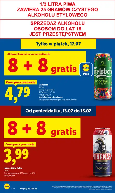 Lidl - gazetka promocyjna Oferta od czwartku od czwartku 16.07 do soboty 18.07 - strona 24