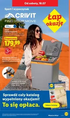 Lidl - gazetka promocyjna Oferta od czwartku od czwartku 16.07 do soboty 18.07 - strona 45