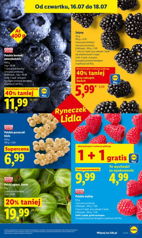 Lidl - gazetka promocyjna Oferta od czwartku od czwartku 16.07 do soboty 18.07 - strona 47
