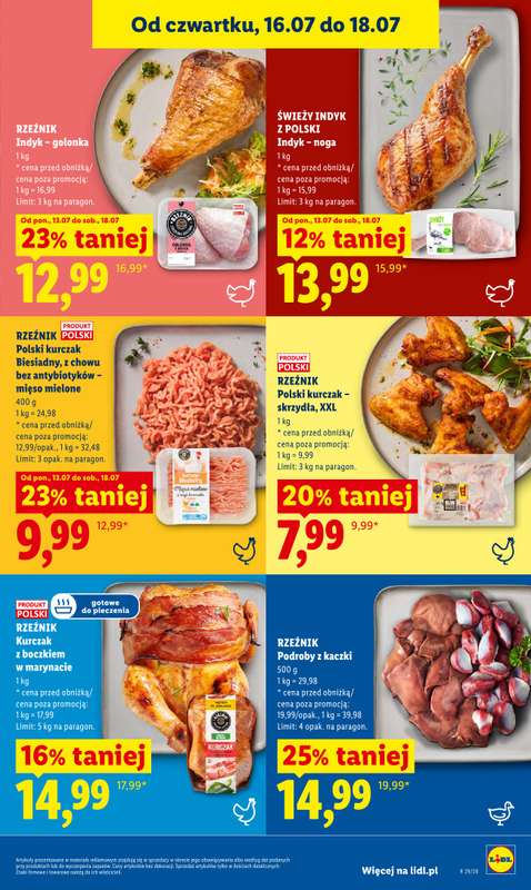 Lidl - gazetka promocyjna Oferta od czwartku od czwartku 16.07 do soboty 18.07 - strona 61