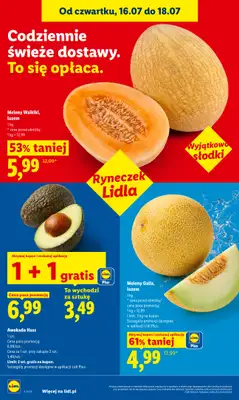 Lidl - gazetka promocyjna Oferta od czwartku od czwartku 16.07 do soboty 18.07 - strona 50