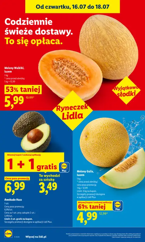 Lidl - gazetka promocyjna Oferta od czwartku od czwartku 16.07 do soboty 18.07 - strona 50