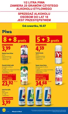 Lidl - gazetka promocyjna Oferta od czwartku od czwartku 16.07 do soboty 18.07 - strona 80