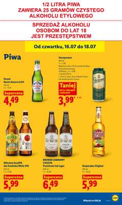 Lidl - gazetka promocyjna Oferta od czwartku od czwartku 16.07 do soboty 18.07 - strona 81