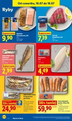 Lidl - gazetka promocyjna Oferta od czwartku od czwartku 16.07 do soboty 18.07 - strona 70