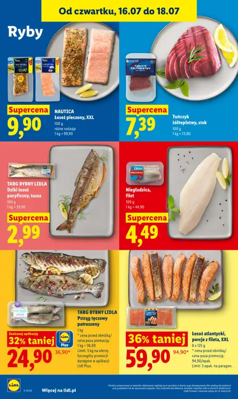 Lidl - gazetka promocyjna Oferta od czwartku od czwartku 16.07 do soboty 18.07 - strona 70