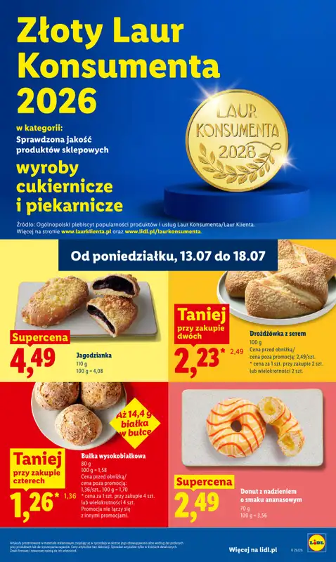 Lidl - gazetka promocyjna Oferta od czwartku od czwartku 16.07 do soboty 18.07 - strona 57