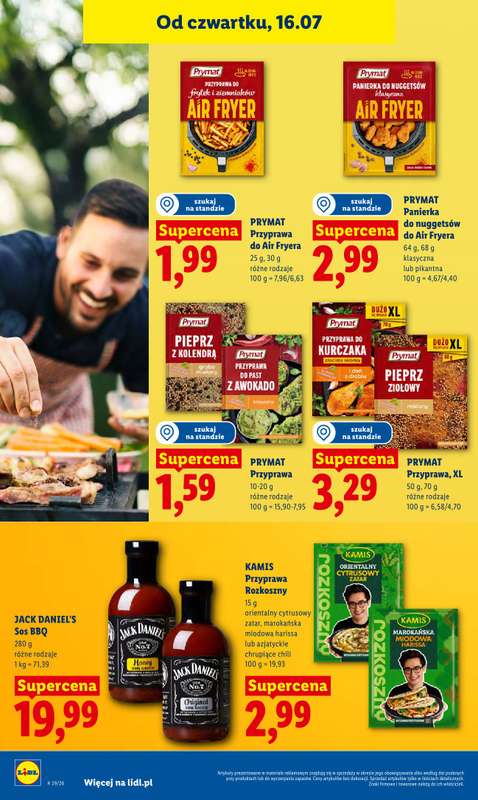 Lidl - gazetka promocyjna Oferta od czwartku od czwartku 16.07 do soboty 18.07 - strona 56