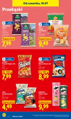 Lidl - gazetka promocyjna Oferta od czwartku od czwartku 16.07 do soboty 18.07 - strona 84