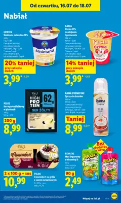 Lidl - gazetka promocyjna Oferta od czwartku od czwartku 16.07 do soboty 18.07 - strona 67
