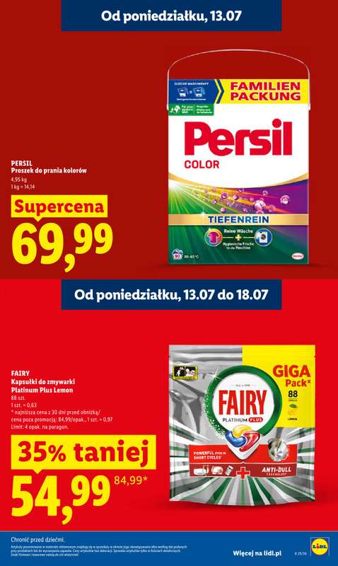 Lidl - gazetka promocyjna Oferta od czwartku od czwartku 16.07 do soboty 18.07 - strona 25