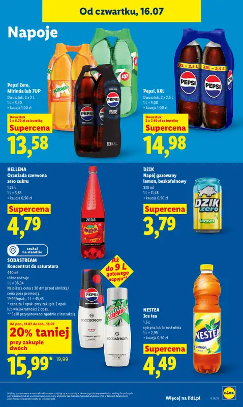 Lidl - gazetka promocyjna Oferta od czwartku od czwartku 16.07 do soboty 18.07 - strona 79