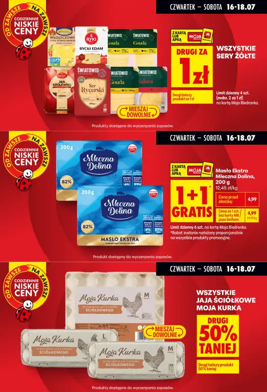 Biedronka - gazetka promocyjna Biedronkowe oszczędności od czwartku   - strona 3