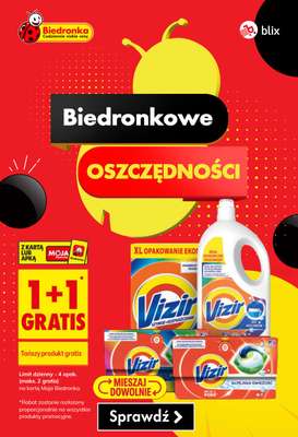 Biedronka - gazetka promocyjna Biedronkowe oszczędności od czwartku od czwartku 16.07 do soboty 18.07