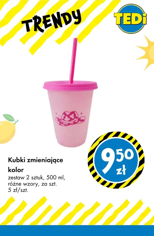 Tedi - gazetka promocyjna Najnowsze trendy od czwartku 16.07  - strona 9