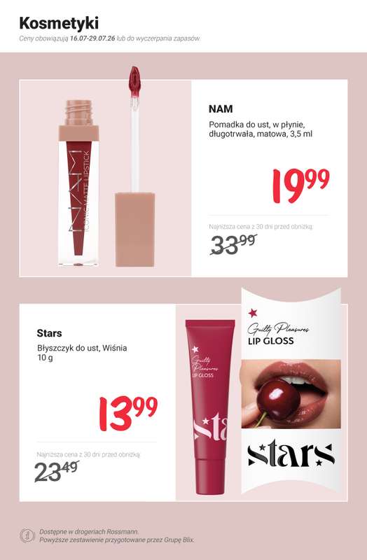 Rossmann - gazetka promocyjna Nowe MEGA PROMOCJE - od 16.07 od czwartku 16.07 do środy 29.07 - strona 2