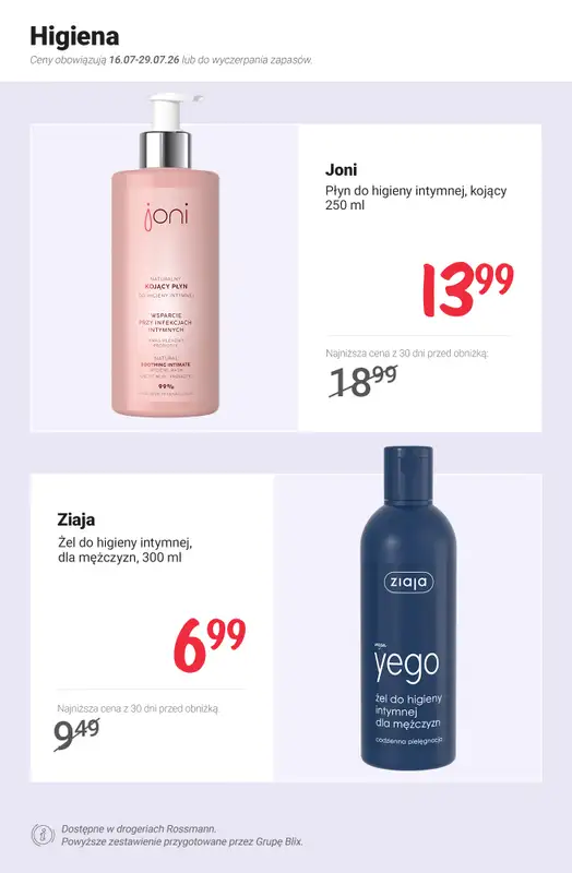 Rossmann - gazetka promocyjna Nowe MEGA PROMOCJE - od 16.07 od czwartku 16.07 do środy 29.07 - strona 9