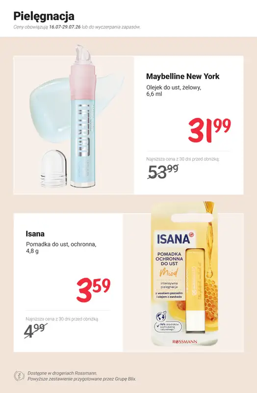 Rossmann - gazetka promocyjna Nowe MEGA PROMOCJE - od 16.07 od czwartku 16.07 do środy 29.07 - strona 7