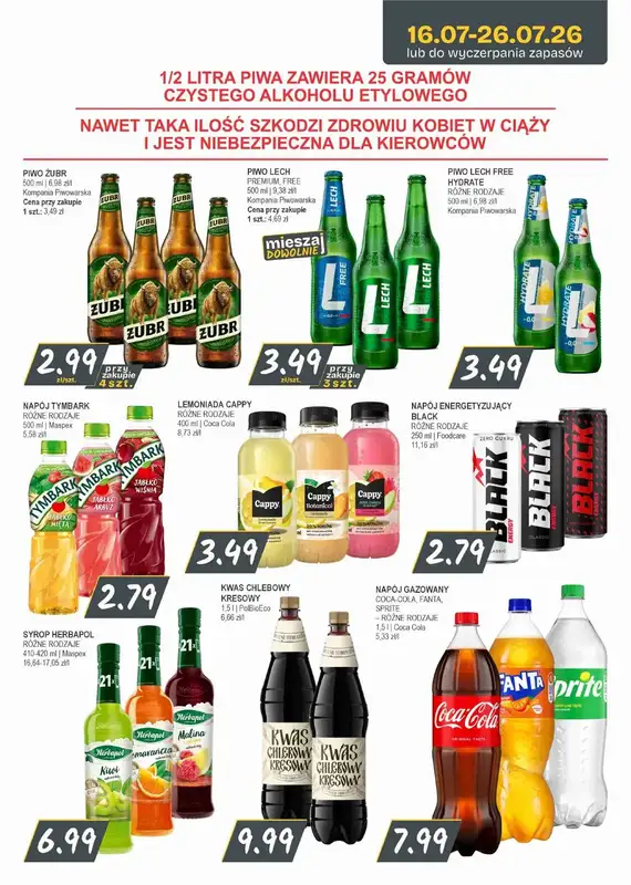 Słoneczko - gazetka promocyjna Gazetka od czwartku 16.07 do niedzieli 26.07 - strona 10
