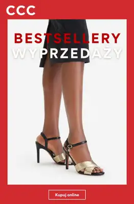 CCC - gazetka promocyjna Bestsellery wyprzedaży dla niej od piątku 17.07 