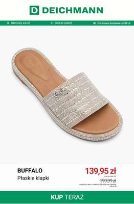 Deichmann - gazetka promocyjna Płaskie klapki w niskich cenach od czwartku 16.07  - strona 13