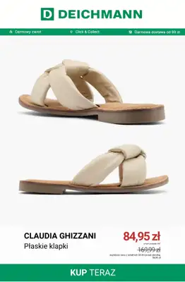 Deichmann - gazetka promocyjna Płaskie klapki w niskich cenach od czwartku 16.07  - strona 7