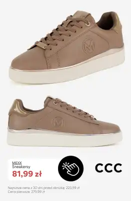 CCC - gazetka promocyjna SALE - sneakersy damskie do 100 zł od piątku 17.07  - strona 3