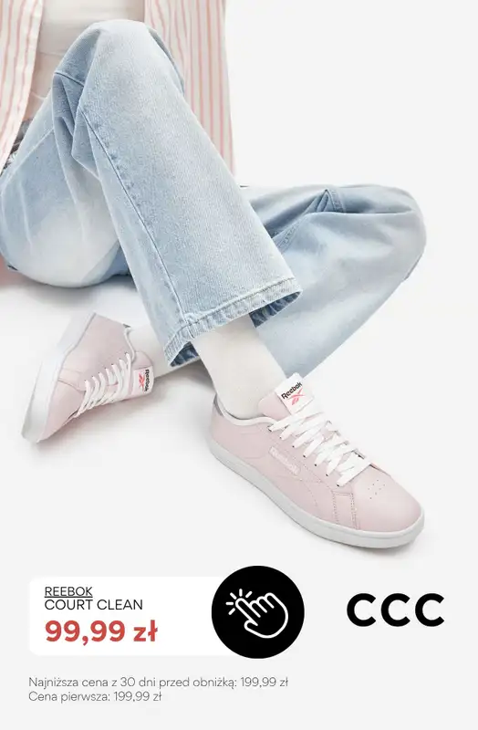 CCC - gazetka promocyjna SALE - sneakersy damskie do 100 zł od piątku 17.07  - strona 10