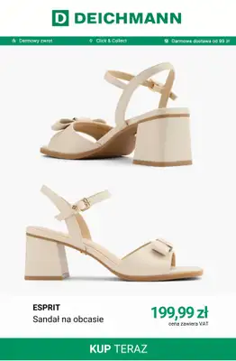 Deichmann - gazetka promocyjna Buty ślubne damskie od piątku 17.07  - strona 4