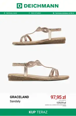 Deichmann - gazetka promocyjna Buty ślubne damskie od piątku 17.07  - strona 9