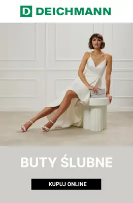 Deichmann - gazetka promocyjna Buty ślubne damskie od piątku 17.07 