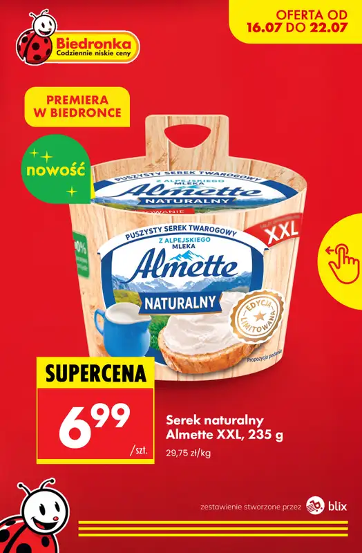 Biedronka - gazetka promocyjna Nowości w Biedronce! od czwartku 16.07 do soboty 18.07 - strona 5