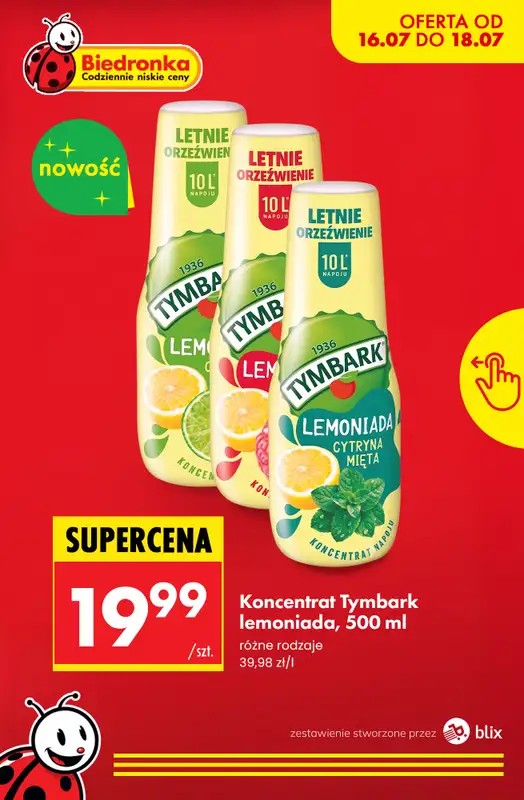 Biedronka - gazetka promocyjna Nowości w Biedronce! od czwartku 16.07 do soboty 18.07 - strona 6