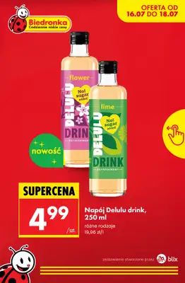 Biedronka - gazetka promocyjna Nowości w Biedronce! od czwartku 16.07 do soboty 18.07 - strona 8