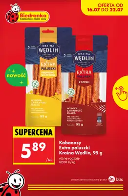 Biedronka - gazetka promocyjna Nowości w Biedronce! od czwartku 16.07 do soboty 18.07 - strona 4