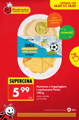 Biedronka - gazetka promocyjna Nowości w Biedronce! od czwartku 16.07 do soboty 18.07 - strona 9