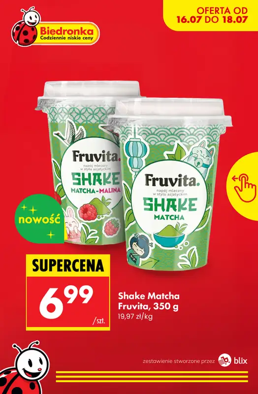 Biedronka - gazetka promocyjna Nowości w Biedronce!  