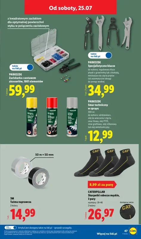 Lidl - gazetka promocyjna Katalog od poniedziałku 20.07 do soboty 25.07 - strona 55