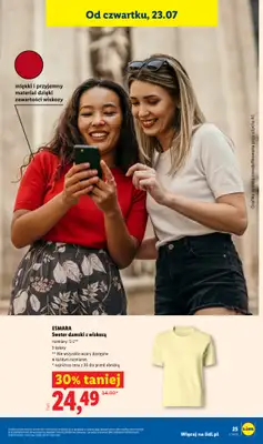 Lidl - gazetka promocyjna Katalog od poniedziałku 20.07 do soboty 25.07 - strona 33