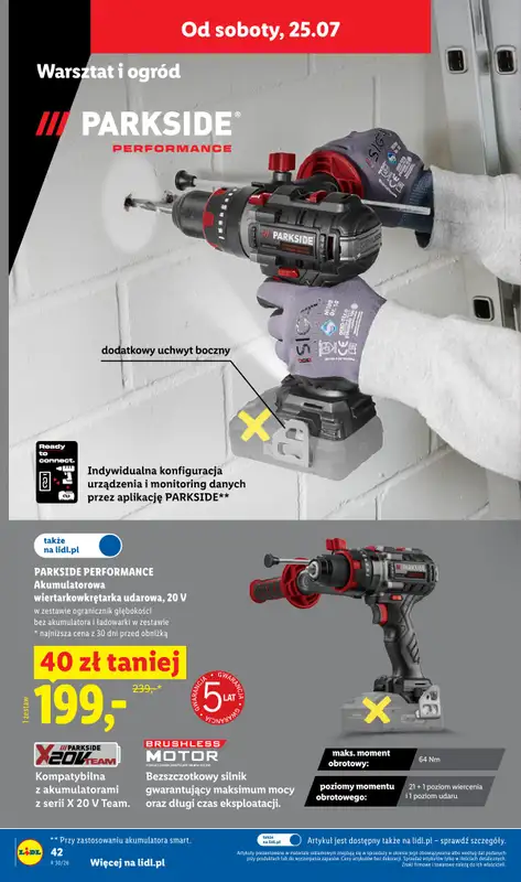 Lidl - gazetka promocyjna Katalog od poniedziałku 20.07 do soboty 25.07 - strona 50