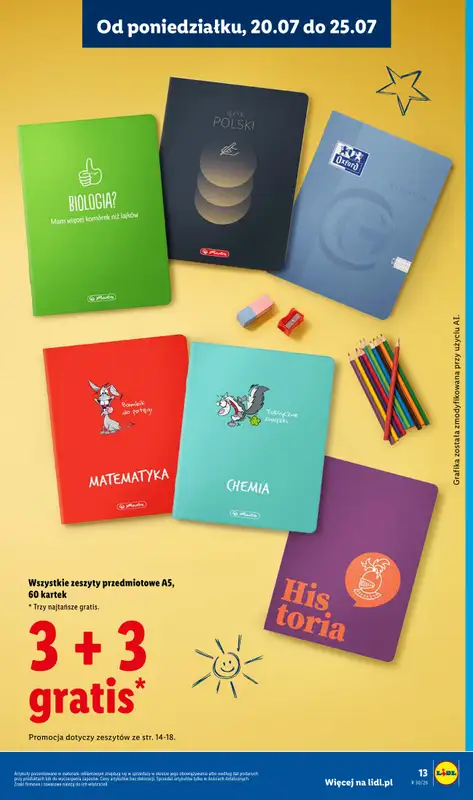 Lidl - gazetka promocyjna Katalog od poniedziałku 20.07 do soboty 25.07 - strona 13